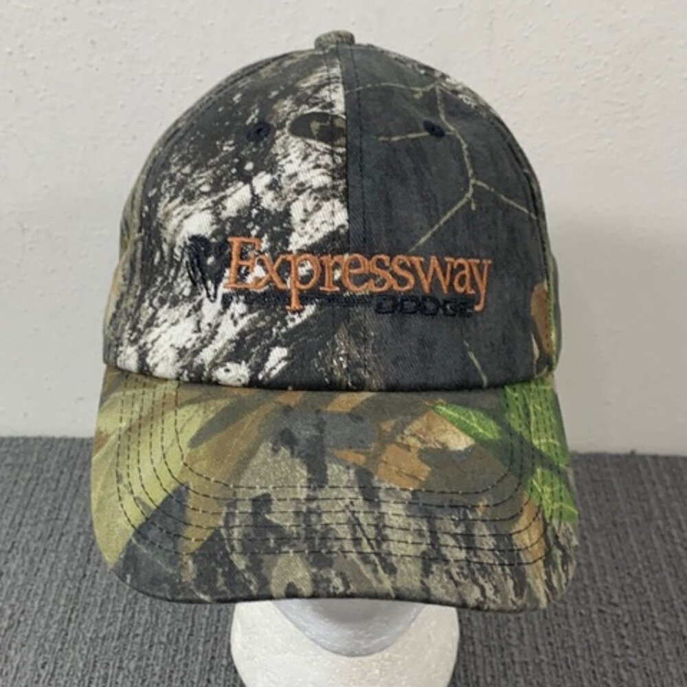 Expressway Dodge Mossy Oak Breakup Snapback Hat Mens Adjustable Camo Legend Cap